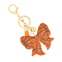 GAMEDAY BASKETBALL BOW KEYCHAIN